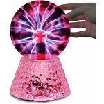 Comely - boule lumineuse plasma 5 pouces, veilleuse sensible au toucher et au son, lumire d'ambiance ...