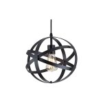 Comely lampe suspension vintage, retro lustre plafonniers, e27 industrielle clairage de plafond pour ...