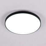 Comely - 27cm plafonnier led, 24w moderne lumiere plafond etanche 6000k rond plafonnier luminaire 2000lm ...