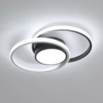 Comely - plafonnier led moderne pour salon, luminaire de plafond pour cuisine, lampe de plafond ronde ...