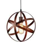 Comely - suspension industrielle vintage e27 mtal lustre de cuisine avec cble rglable 100cm pour escalier ...