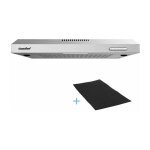 Comfee - hotte aspirante casquette visière - 60cm - 3 vitesses - Évacuation et recyclage - led lampe ... Comfee - hotte aspirante casquette visière - 60cm - 3 vitesses - Évacuation et recyclage - led lampe ...