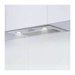 Hotte aspirante encastrable visi�re 52cm 440m� / h debit de l'air - 3 vitesses - recyclage ou �vacuation ...