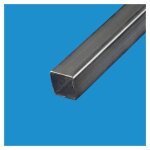 Commentfer ? tube carr� acier noir 90 x 90 mm ? �paisseur 3 mm ? longueur 1 m�tre ? soudable et perforable ...