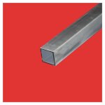 Commentfer - tube carr� alu 40x40 mm epaisseur - 4 mm, longueur - 4 metres