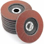 Compartiments disques ? marron ? � 125 mm ? grain 120 ? standard ? disques abrasifs ? disques � lamelles ...