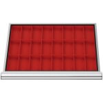Compartimentage de tiroir stier bacs pour petites pi�ces, blh 100 mm, dimensions int�rieures 600x450 ...