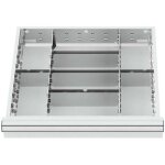 Compartimentage de tiroir stier s�parations en m�tal, blh 150 / 175 mm, dimensions int�rieures 500x450 ...