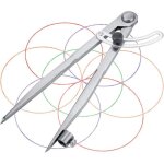 Compas de mesure, compas � pointes s�ches diviseur d'aile - jauge de marquage industriel, grand compas ...