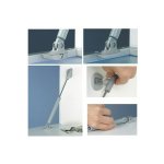 Compas pneumatique pour abattant - d�cor : gris - italiana ferramenta