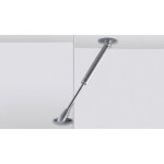 Compas de porte relevable lift basic - sens : r�versible - mat�riau : acier / plastique - d�cor : gris ...