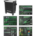 Servante d'atelier competition avec 8 tiroirs et 341 outils premium