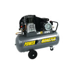 Mecafer compresseur 100 l 3hp bicylindre courroie 10 bars semi pro powermonster Mecafer compresseur 100 l 3hp bicylindre courroie 10 bars semi pro powermonster