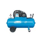 Abac ? compresseur 270l 4 hp ? d�bit 486 l / min ? pression max 10 bar ? moteur � courroie ? pour applications ...