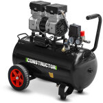 Constructor - compresseur 750w - 50l silencieux - 8 bars