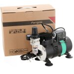 Compresseur a�rographe � piston sans huile fonctionnement silencieux d�marrage automatique