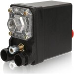 Compresseur d'air de commutateur de commande de pression � trou unique vertical 380v 75175psi de valve ...