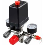 Euritecsa - compresseur d'air durable pompe pressostat avec vanne contrôle régulateurs jauge Euritecsa - compresseur d'air durable pompe pressostat avec vanne contrôle régulateurs jauge