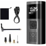 Compresseur d'air, gonfleur de pneu de voiture enfichable et filaire, pompe � v�lo, 4 modes de gonflage, ...