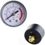 Compresseur d'air manom�tre fluide hydraulique pneumatique 0 - 12bar / 0 - 170psi