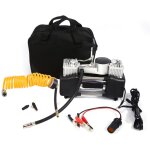Compresseur d'air, mini compresseur d'air 12v portable kit de gonflage de pneus de voiture pompe � pression ...