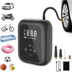 Compresseur d'air pour pneus de voiture, gonfleur de pneus sans fil, pompe � v�lo �lectrique, compresseur ...