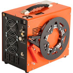 Compresseur d'air portable pcp mophorn 4500psi / 30mpa avec convertisseur de puissance int�gr�, arr�t ...