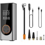 Compresseur d'air portable, pompe � v�lo et pompe � air pour pneus de voiture, billes, gonflables, manom�tre ...