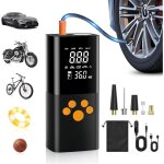 Compresseur à air portatif, 10000mah gonfleur pneus voiture sans fil 150psi compresseur voiture portatif ... Compresseur à air portatif, 10000mah gonfleur pneus voiture sans fil 150psi compresseur voiture portatif ...