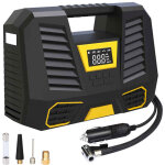 Compresseur � air portatif, 150 psi gonfleur pneus voiture, 3x2000mah mini compresseur pneu 12v, pompe ...