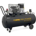 Vito - compresseur d'air à courroie 200 litres 4cv 3kw pression 10 bar 230v Vito - compresseur d'air à courroie 200 litres 4cv 3kw pression 10 bar 230v