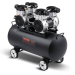 Compresseur deair sans huile, reservoir acier 75 l, 2, 65 kw, 14, 6 cfm 90 psi, pression max 125 psi, ...