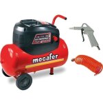 Compresseur mecafer - 24l 1. 5hp sans huile + tuyau et soufflette