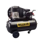 Nu air - nuair - compresseur pro entrain� par courroie 100 litres 3 cv 10 bars - 20 m3 / h - b2800b / ...