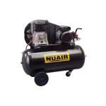 Nu air - nuair - compresseur pro entrain� par courroie 100 litres 3 cv 10 bars 23 m3 / h - b3800b / 100ct3 ...