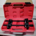 Pour compresseur de ressort amortisseur 2 pi�ces 320mm, outil compresseur ressort amortisseur avec coffret ...
