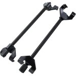 Compresseur de ressort amortisseur avec griffes 370 mm, outil universel pour montage et d�montage des ...