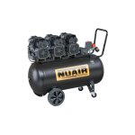 Nuair - compresseur siltek sans huile silencieux 4 cv
