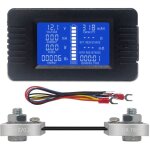 Compteur de batterie dc voltm�tre amp�rem�tre �nergie moniteur d'�nergie lcd multim�tre num�rique tension ...