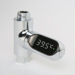 Compteur d'eau num�rique � led thermom�tre de baignoire enfants bain b�b� maison thermom�tre num�rique ...