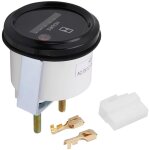Compteur horaire � quartz, 12 - 36v dc ac 6 m�canique ronde �tanche pour bateau auto pelouse tracteurs ...