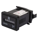 Compteur horaire  quartz pratique et durable, compteur de temps, compresseurs d'air stables et entirement ...