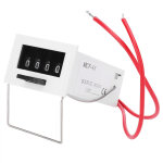 Compteur d'impulsions �lectromagn�tique mcf?4 0?9999 pour usage industriel ac220v