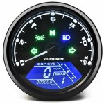Compteur kilométrique de moto universel lcd compteur de vitesse numérique jauges de tachymètre avec veilleuse ... Compteur kilométrique de moto universel lcd compteur de vitesse numérique jauges de tachymètre avec veilleuse ...
