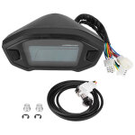 Compteur lcd multifonction pour moto avec capteur de vitesse et tachym�tre color�