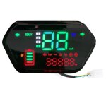 Compteur num�rique universel pour scooter �lectrique - affichage lcd vitesse kilom�trage 60v
