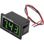 Compteur de tension tanche, pratique  transporter avec un compteur de tension de haute prcision(green, ...
