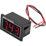 Compteur de tension �tanche, pratique � transporter avec un compteur de tension de haute pr�cision(red, ...