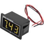 Compteur de tension tanche, pratique  transporter avec un compteur de tension de haute prcision(yellow, ...