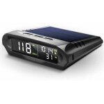 Compteur de vitesse num�rique gps solaire avec affichage t�te haute hud sans fil de voiture avec alarme ...
